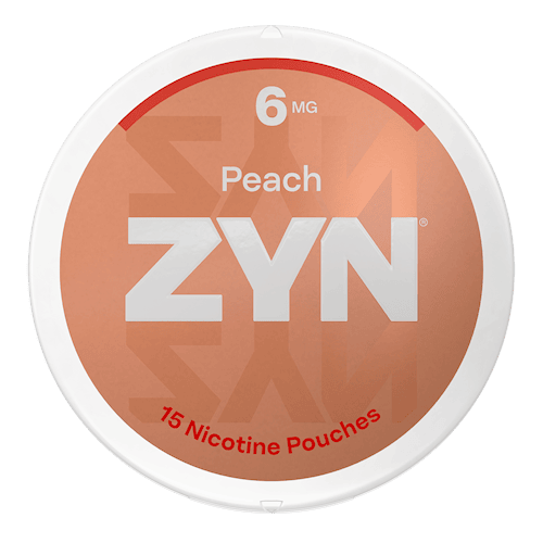 Zyn Pouches Peach 6MG 